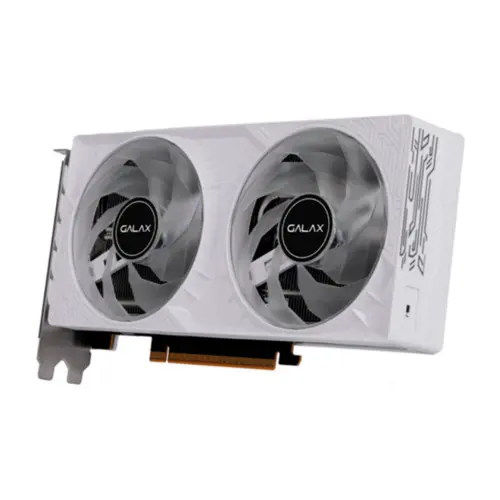 Placa de Video Galax GeForce RTX 5050 1-CLICK OC White 8GB GDDR6 128bit - 55NSL8MHCZBS