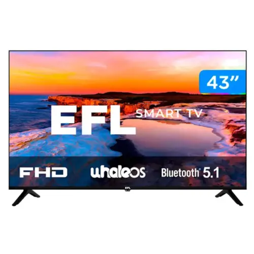 Smart TV EFL 43'' FHD DLED Whale OS Wi-Fi - 43SX800FD