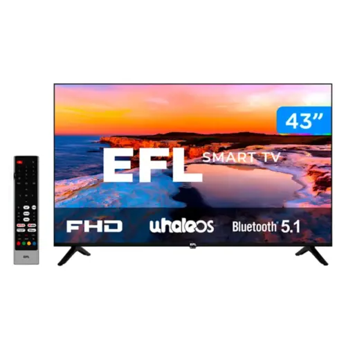 Smart TV EFL 43'' FHD DLED Whale OS Wi-Fi - 43SX800FD