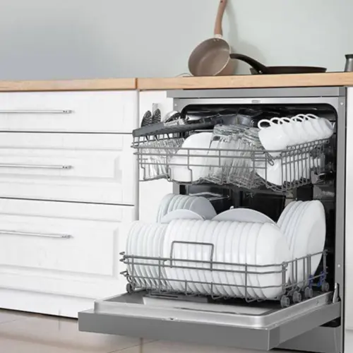 Lava-louças Midea 14 serviços 127V Prata - DWA14S1