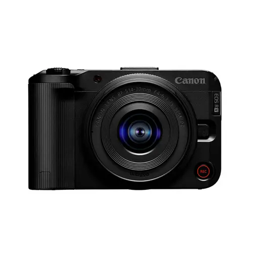 Câmera Digital Canon EOS R50V 4K Kit Lente RF-S 14-30MM F4-6.3 IS STM PZ