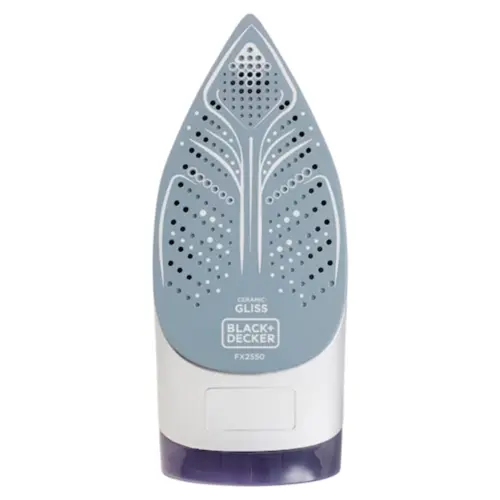 Ferro de Passar Roupa a Vapor Black + Decker Antiaderente 1200W 127V Ceramic Gliss - FX2550-BR