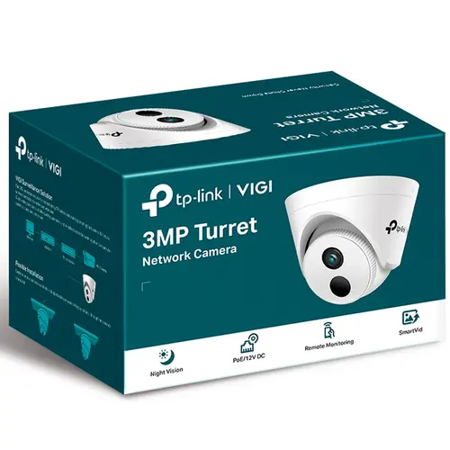 Câmera de Segurança TP-Link IP 3MP VIGI C400HP 2.8mm