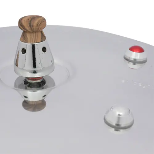 Panela De Pressão Mimo Style Presscook 6,8L Indução Vitrocerâmico Inox Mármol - 10765 PP68M