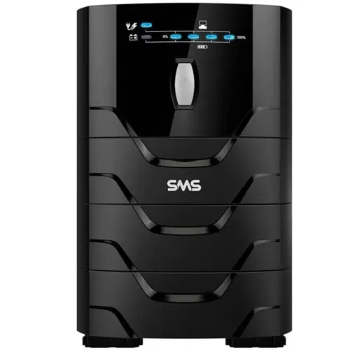 Nobreak SMS Power Vision Line Interactive Senoidal Aproximação 2200VA Bivolt Saída 115v 10 Tomadas - 27745