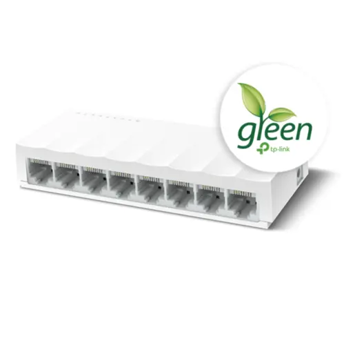 Switch de Mesa TP-Link LS1008 8 portas 10/100Mbps