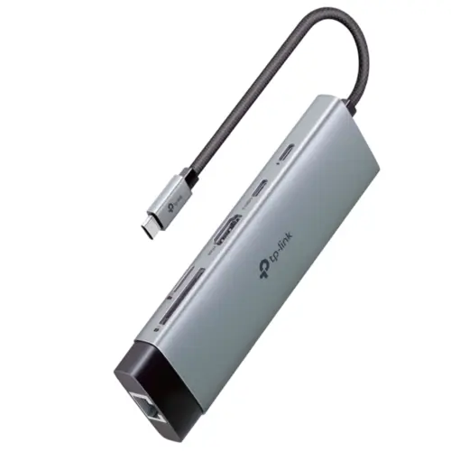 Hub USB TP-Link UH9120C 9 em 1 Tipo-C 3.0 4K Alumínio