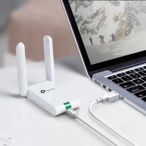 Adaptador TP-Link TL-WN822N Wireless USB de Alto Ganho 300Mbps