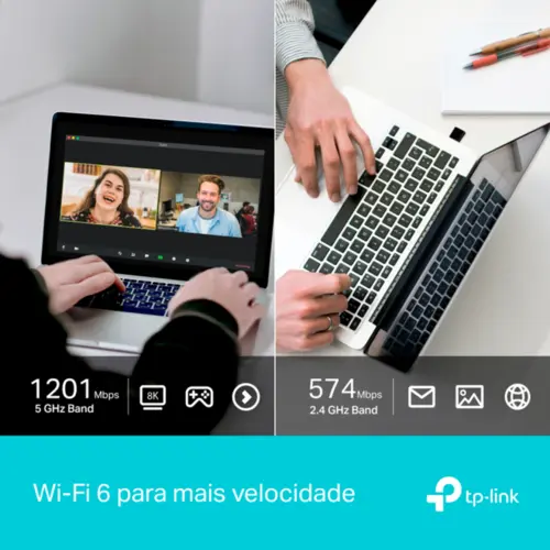 Adaptador TP-Link Archer TX20U Nano AX1800 Wireless USB Wi-Fi 6