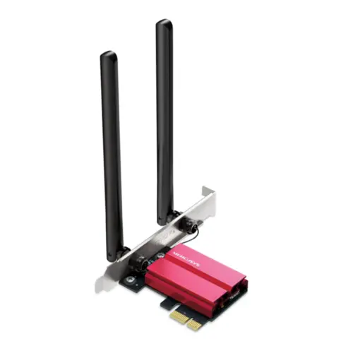 Adaptador TP-Link MA86XE AXE5400 PCIe com Wi-Fi 6E e Bluetooth 5.3