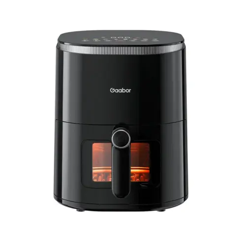 Fritadeira Elétrica Air Fryer Gaabor Duo Digital Touch sem Óleo 4.2L 220V Preto - AF-45T02A