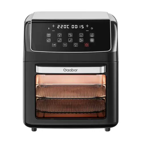 Fritadeira Elétrica Air Fryer Gaabor Duo Digital Touch sem Óleo 4.2L 220V Preto - AF-45T02A