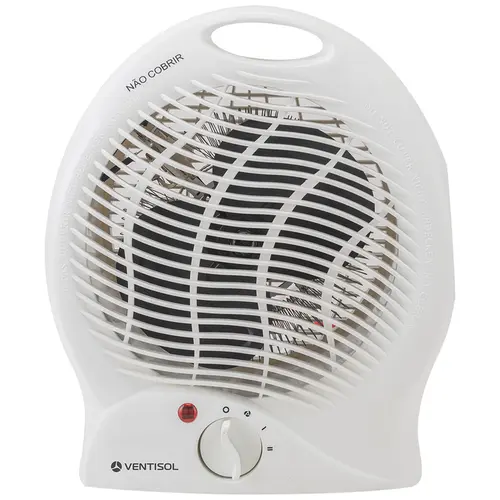 Aquecedor Doméstico Termoventilador Premium Branco 220v - A1-02