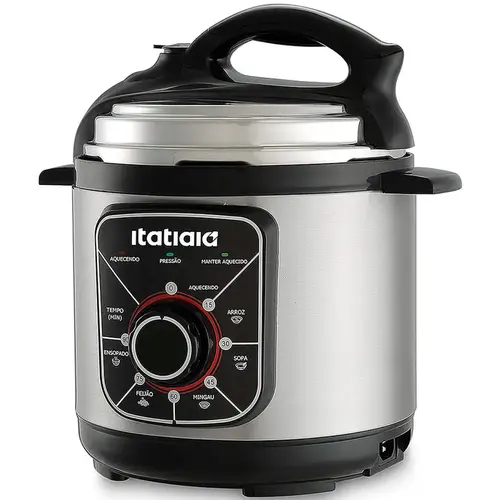 Panela de Pressão Elétrica Itatiaia Essencial 3L 700W 220V Inox - PPESS2001