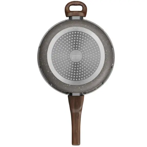 Panela De Pressão Mimo Style Presscook 6,8L Indução Vitrocerâmico Inox Grafito - 10766 PP68T