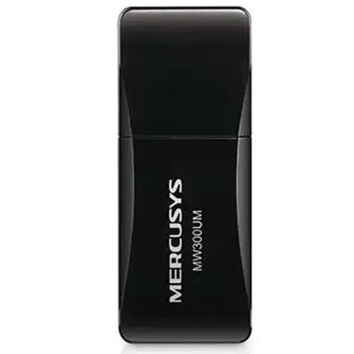 Mini Adaptador Mercusys MW300UM USB Wireless N300