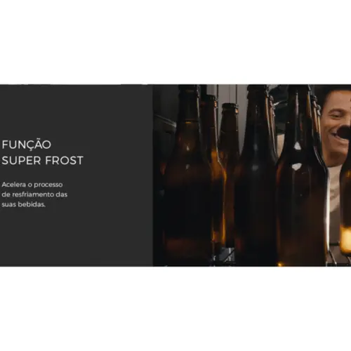 Cervejeira Fischer 92L Infinity Multi Digital 127V Preto