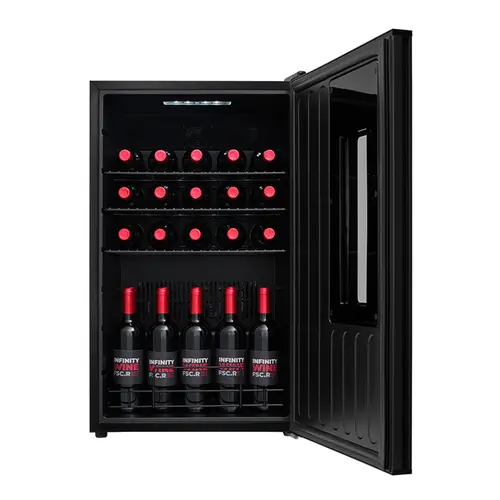 Cervejeira Fischer 92L Infinity Multi Digital 127V Preto