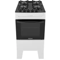 Fogão 4 Bocas Itatiaia Vidro Temperado Electra Glass Plus Branco Bivolt - 3700000485