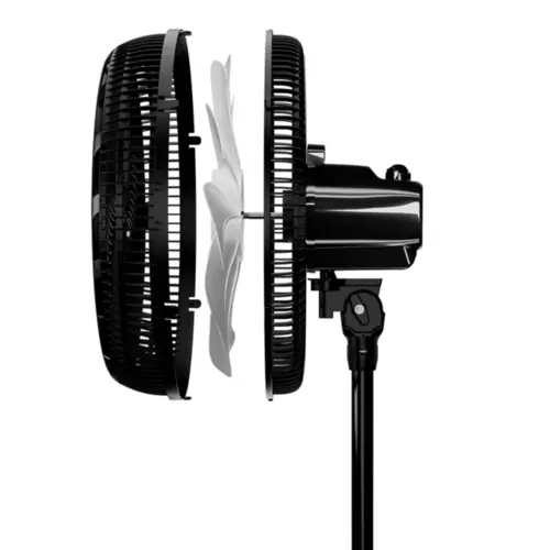 Ventilador de Coluna Ventisol Oscilante Turbo Grade De Plástico 10P 40CM 150W 220V Preto - 19190