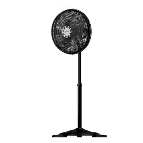 Ventilador de Coluna Ventisol Oscilante Turbo Grade De Plástico 10P 40CM 150W 220V Preto - 19190