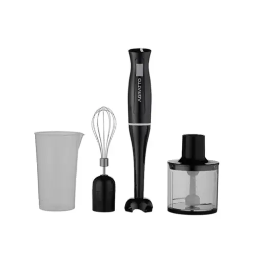 Mixer Vertical 3 em 1 Agratto 700ML 200W 220V Preto - AMIX01-02