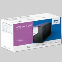 Nobreak SMS Tech Line Interactive Senoidal Aproximação 1400VA Bivolt - 1400Bi/115 29305