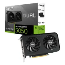 Placa de Vídeo Asus GeForce RTX 5050 Dual 8GB GDDR6 OC 128Bits - DUAL-RTX5050-O8G