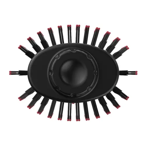 Escova Secadora Ga.ma Italy Lichia 1300W 3D Bivolt Branco/Vermelho - GAM-HDCBR0000000503