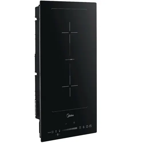 Cooktop 2 Bocas Midea Indução Touch Vitrocerâmica Preto 220V - CFBD22