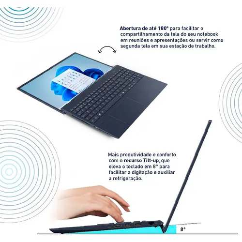 Notebook Vaio FE16 16'' WUXGA I5-1334U 16GB SSD 512GB Windows 11 Home Cinza Grafite - VJFE62F11X-B0321H