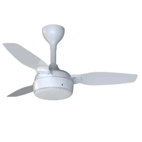 Ventilador de Teto Ventisol Legacy Led Inverter 3 Pás Bivolt Branca/Pínus - 11180