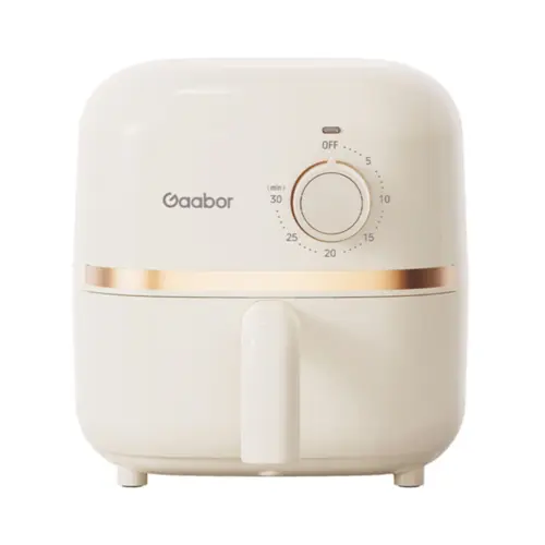Fritadeira Elétrica Air Fryer Gaabor Pocket Sem Óleo 1,4L 900W 220V Branca - AF20M-YE01A