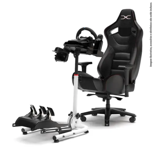 Suporte Para Volantes Ajustável SPRO V3 Rebatível Com Trava Branco Padrão - 2010201020005