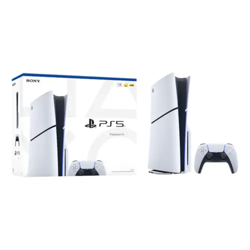 Console PlayStation 5 Slim Disk Edition + Controle Sem Fio Dualsense Branco - CFI 2114A