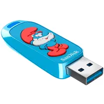 Pendrive Sandisk 128GB Smurf Edition (Papai Smurf) - SDCZIS-128G-G46