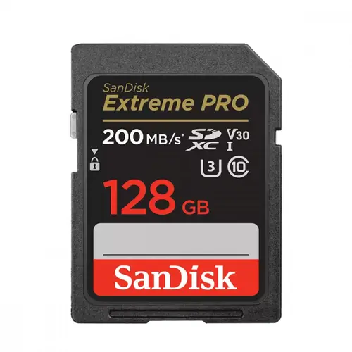 Cartão de Memória SD Sandisk Extreme PRO 128GB UHS-I - SDSDXXD-128G-GN4IN