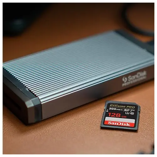 Cartão de Memória SD Sandisk Extreme PRO 128GB UHS-I - SDSDXXD-128G-GN4IN