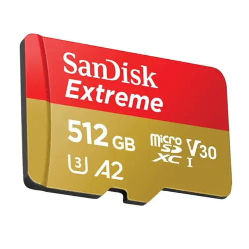 Cartão de Memória MicroSD Sandisk Extreme 512GB UHS-I - SDSQXAV-512G-GN6MA