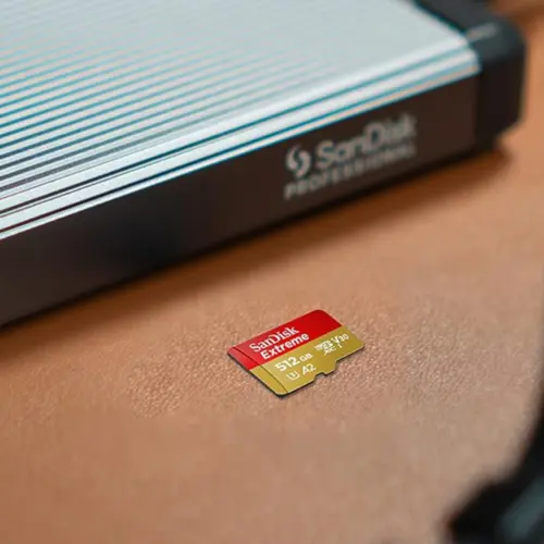 Cartão de Memória MicroSD Sandisk Extreme 512GB UHS-I - SDSQXAV-512G-GN6MA