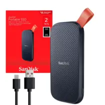 SSD Portatil Sandisk 2TB Preto - SDSSDE30-2T00-G26