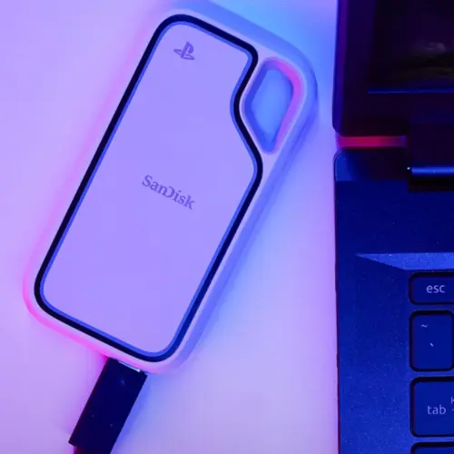 SSD Portátil SanDisk Extreme 1TB para Console PlayStation 5 e PC - SDSSDE62P-1T00-G25