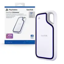 SSD Portátil SanDisk Extreme 1TB para Console PlayStation 5 e PC - SDSSDE62P-1T00-G25