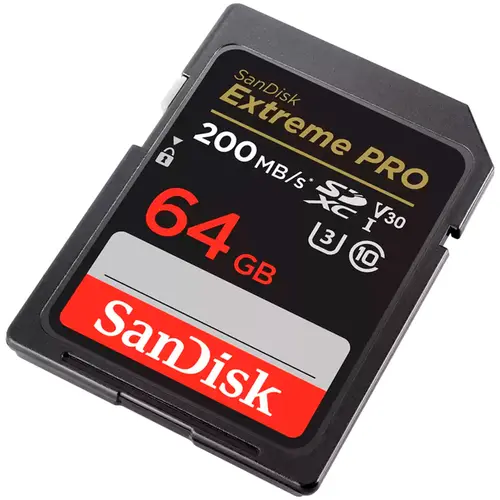 Cartão de Memória SD Sandisk Extreme PRO 64GB UHS-I - SDSDXXU-064G-GN4IN