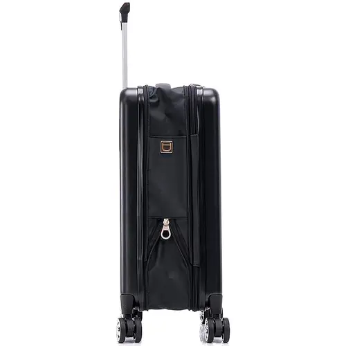 Mala De Viagem Nautika Compacta Bordo 10KG Rodas 360º Preto - 338001-PR