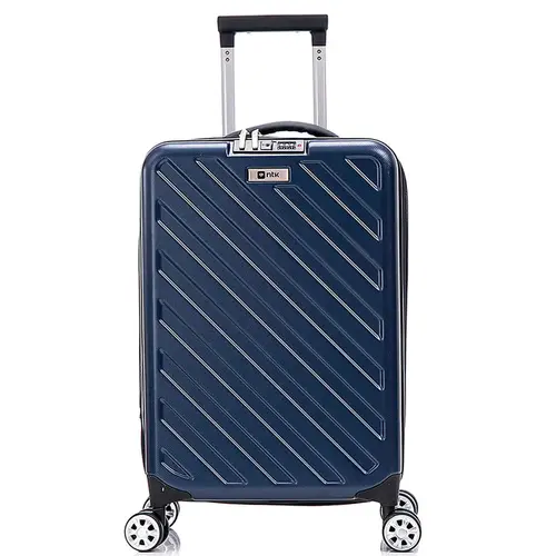 Mala De Viagem Nautika Compacta Bordo 10KG Rodas 360º Azul Escuro - 338001-AZESC