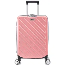 Mala De Viagem Nautika Compacta Bordo 10KG Rodas 360º Rosé - 338001-RX