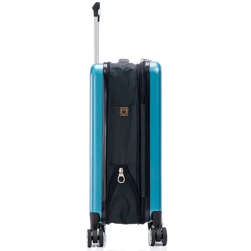 Mala De Viagem Nautika Compacta Bordo 10KG Rodas 360º Azul Claro - 338001-AZCL