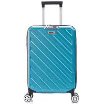 Mala De Viagem Nautika Compacta Bordo 10KG Rodas 360º Azul Claro - 338001-AZCL