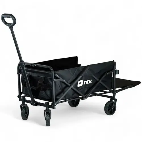 Carrinho De Transporte Dobrável Nautika 60kg Preto - 303202